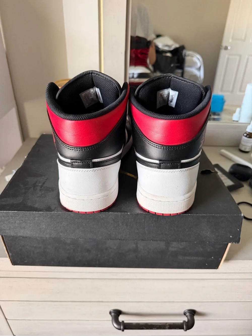 Jordan sneaker featuring
